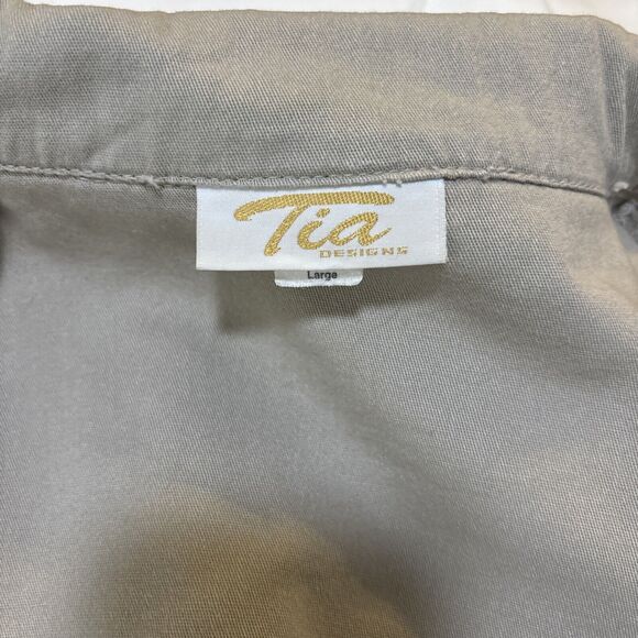 VTG  Womens L Studded Denim Button Up Jacket  Retro Y2K 90’s Fairy - Picture 10 of 11